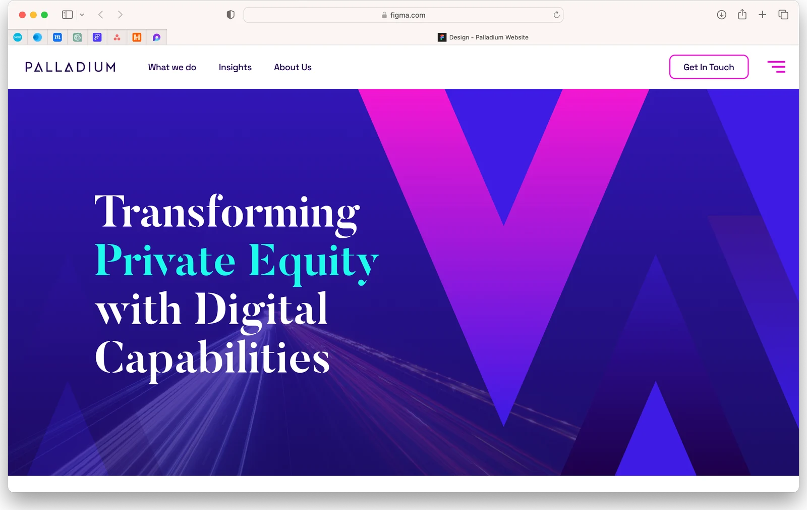 Palladium Digital Website Revamp: Palladium Digital